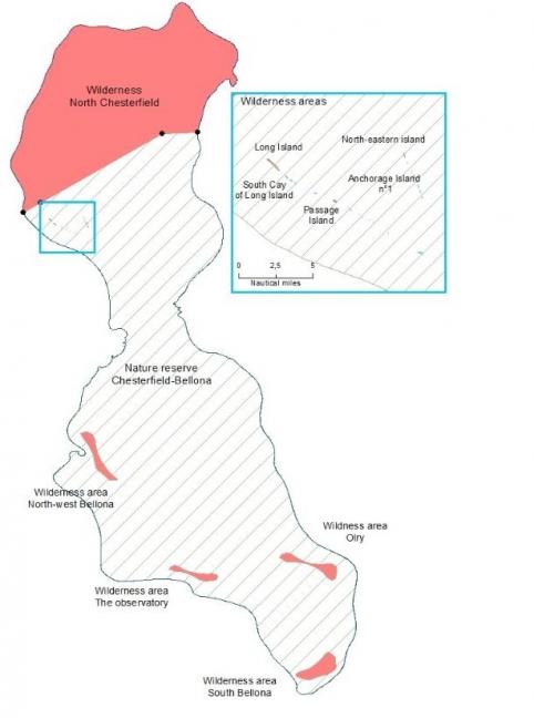 Classification of reserves in Chesterfield-Bellona