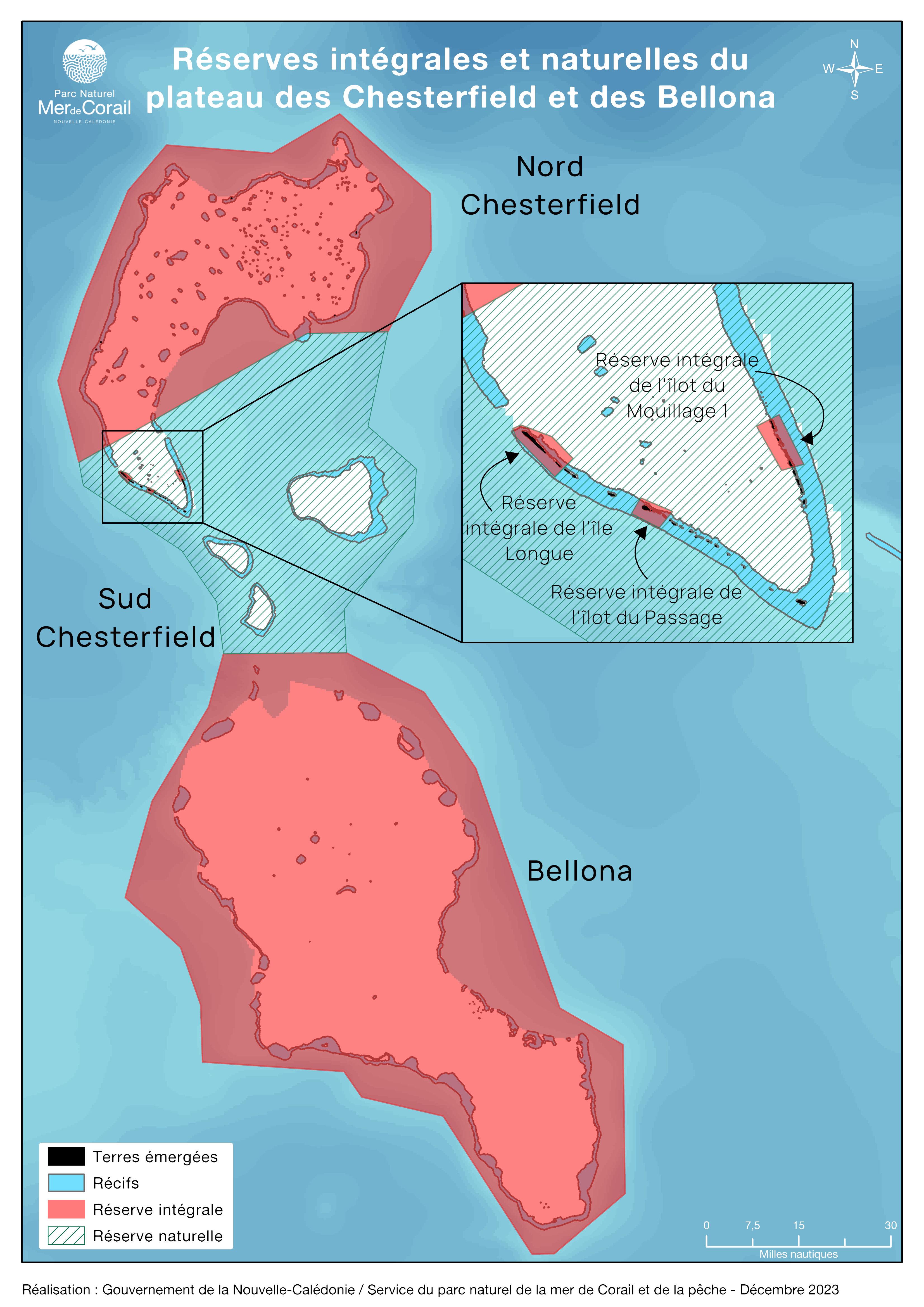 Réserves de Chesterfield et Bellona