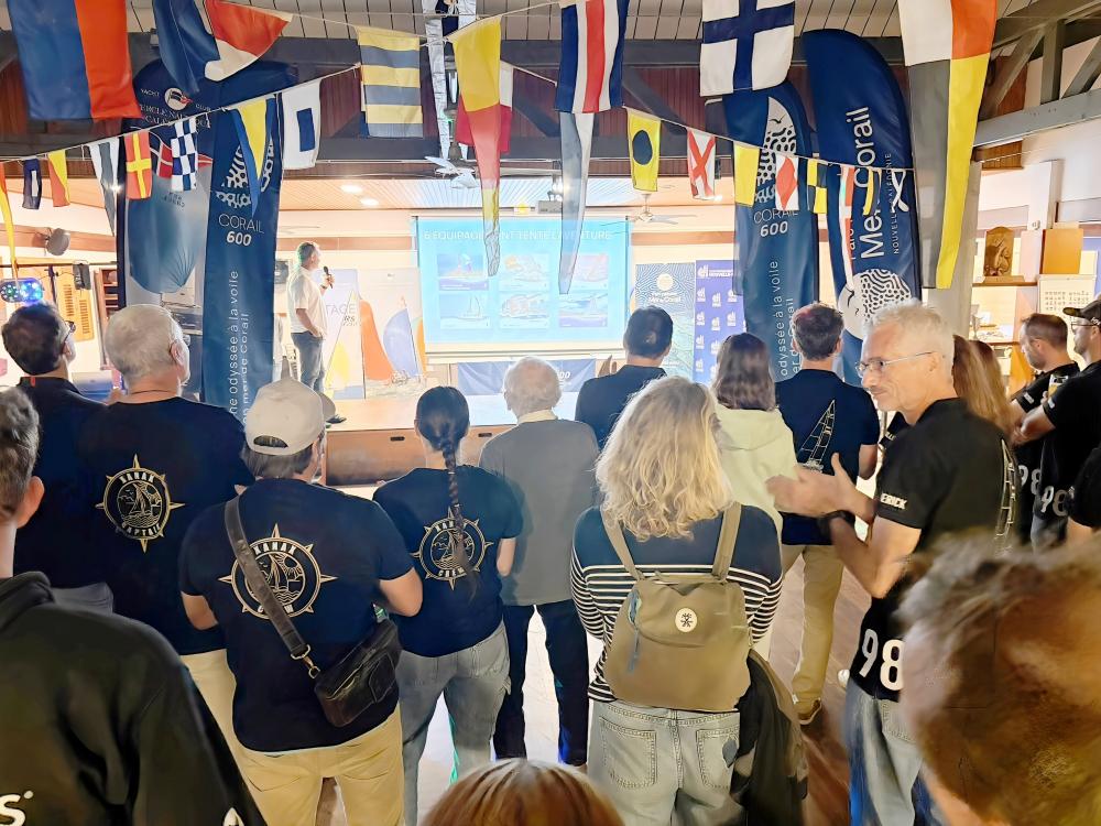Concurrents, organisateurs, sponsors et amis étaient réunis le 26 juin pour la remise des prix de la Corail 600 dans la salle du Trois-Mâts.