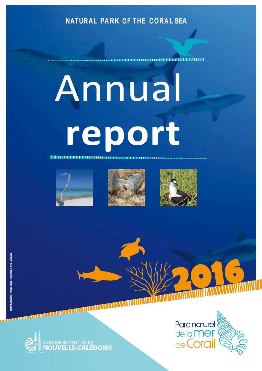 Annual report 2016 Natural park of the coral sea.jpg Annual report 2016 Natural park of the coral sea.jpg